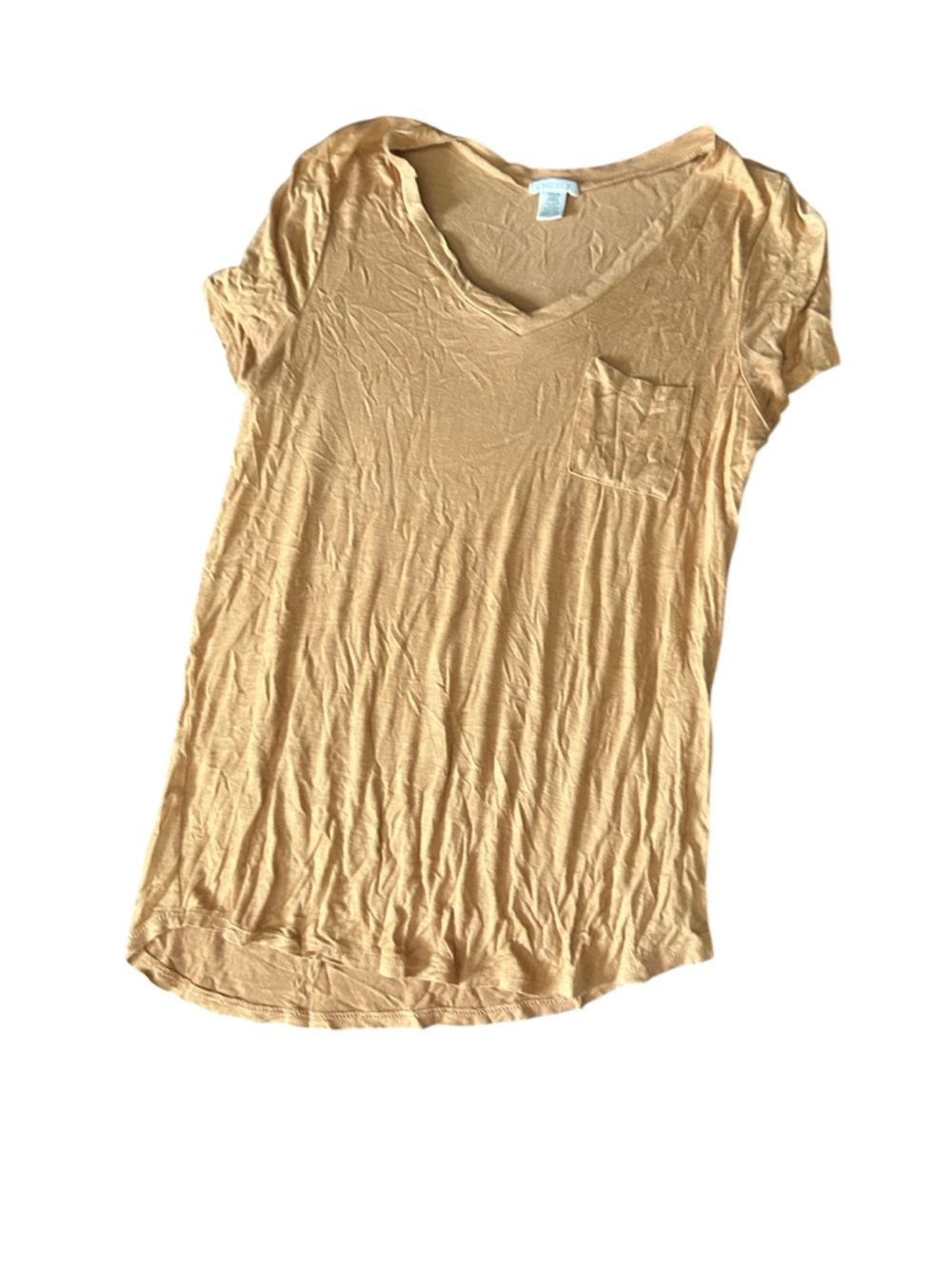 Bozzolo Mustard Crewneck Tee